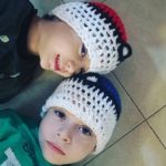 כובע סרוג לילדים עם דמות אביזרי אופנה costume hat