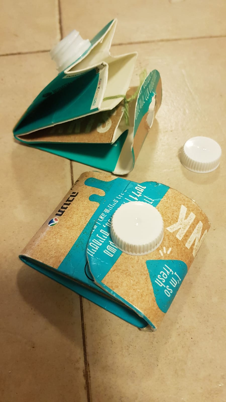 ארנק מקרטון חלב