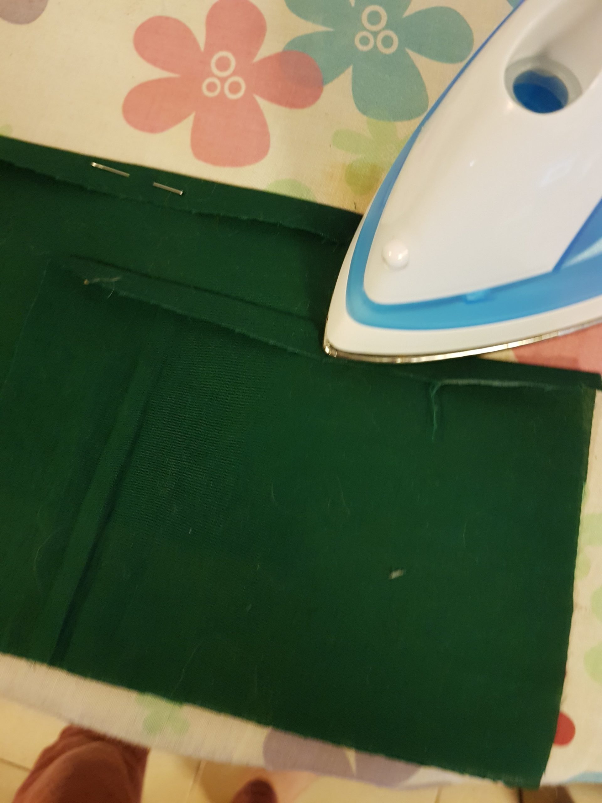 Iron before sewing