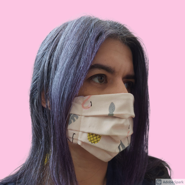 מסיכות בד מעוצבות | רב פעמיות | עבודת יד אביזרי אופנה