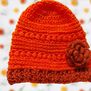כובע סרוג במגוון דוגמאות אביזרי אופנה costume hat