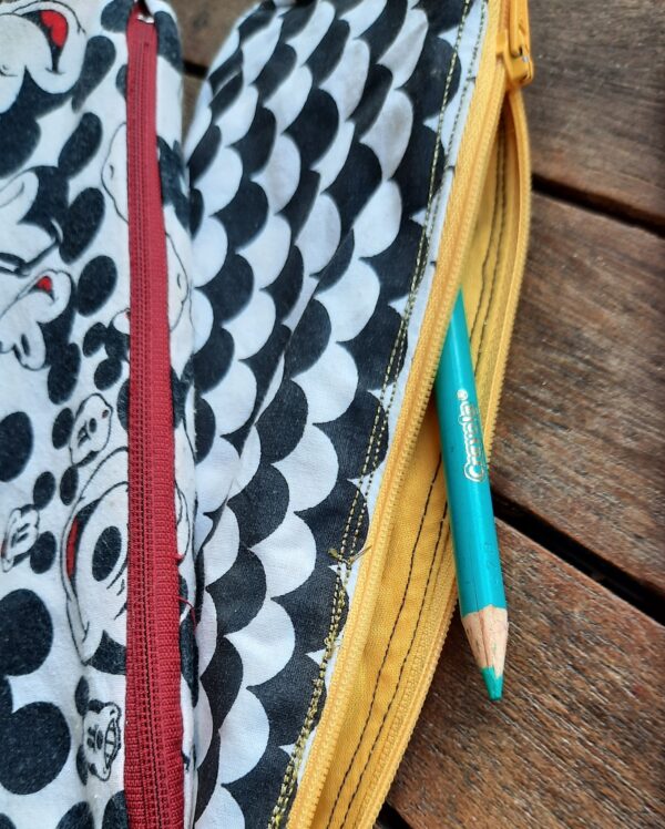קלמר בד | קלמר עפרונות מעוצב | קלמר בד מעוצב חזרה לבית הספר
