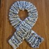 צעיף עבה סרוג בעבודת יד אביזרי אופנה crochet
