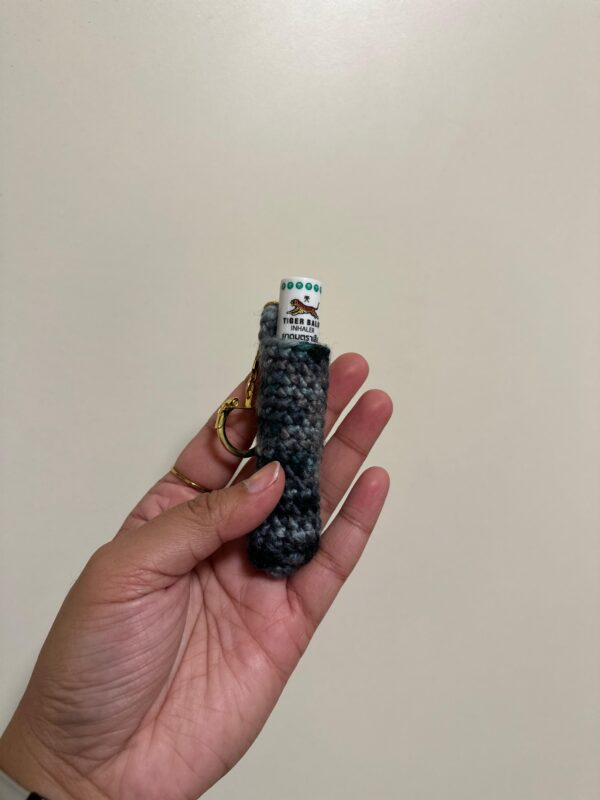 מחזיק לשפתון סרוג | chapstick holder אביזרי אופנה crochet