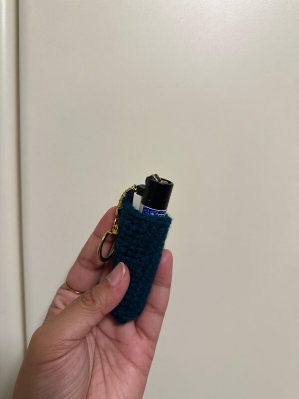 מחזיק לשפתון סרוג | chapstick holder